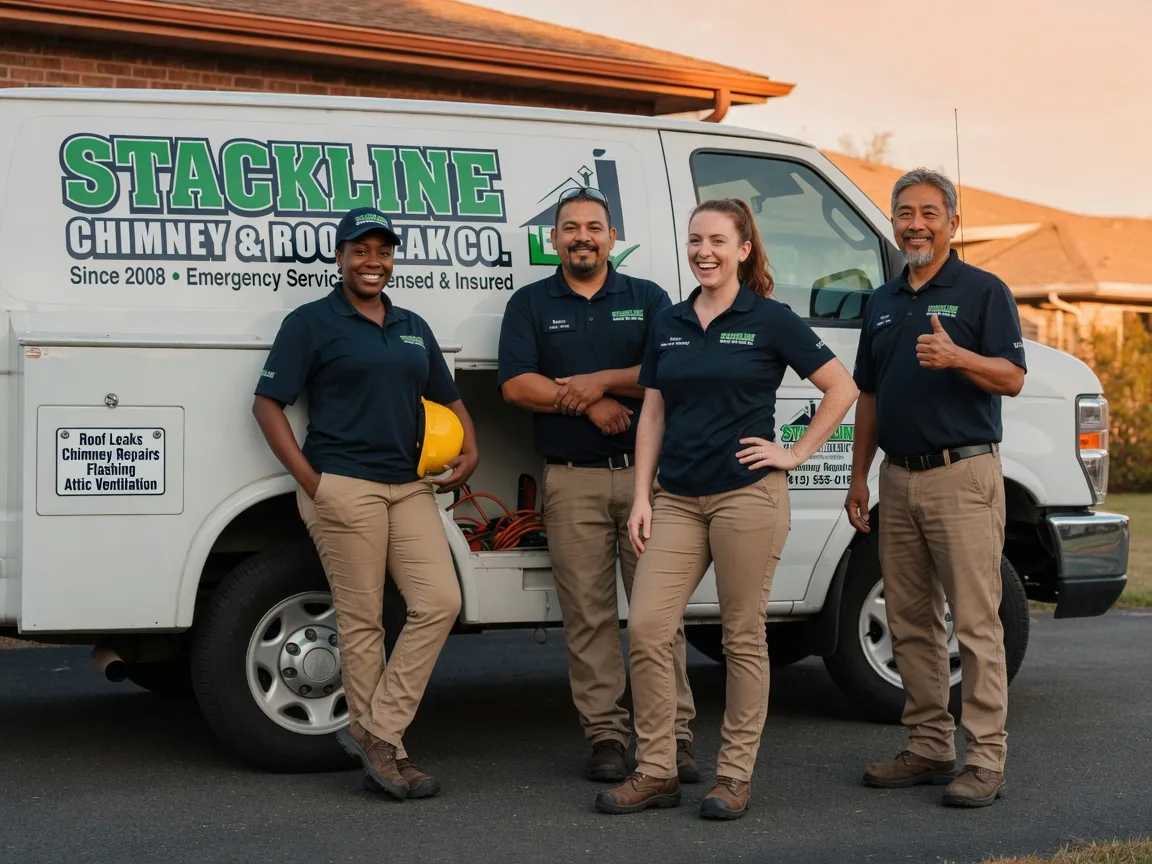 Chimney flashing repair company in Powers, MI